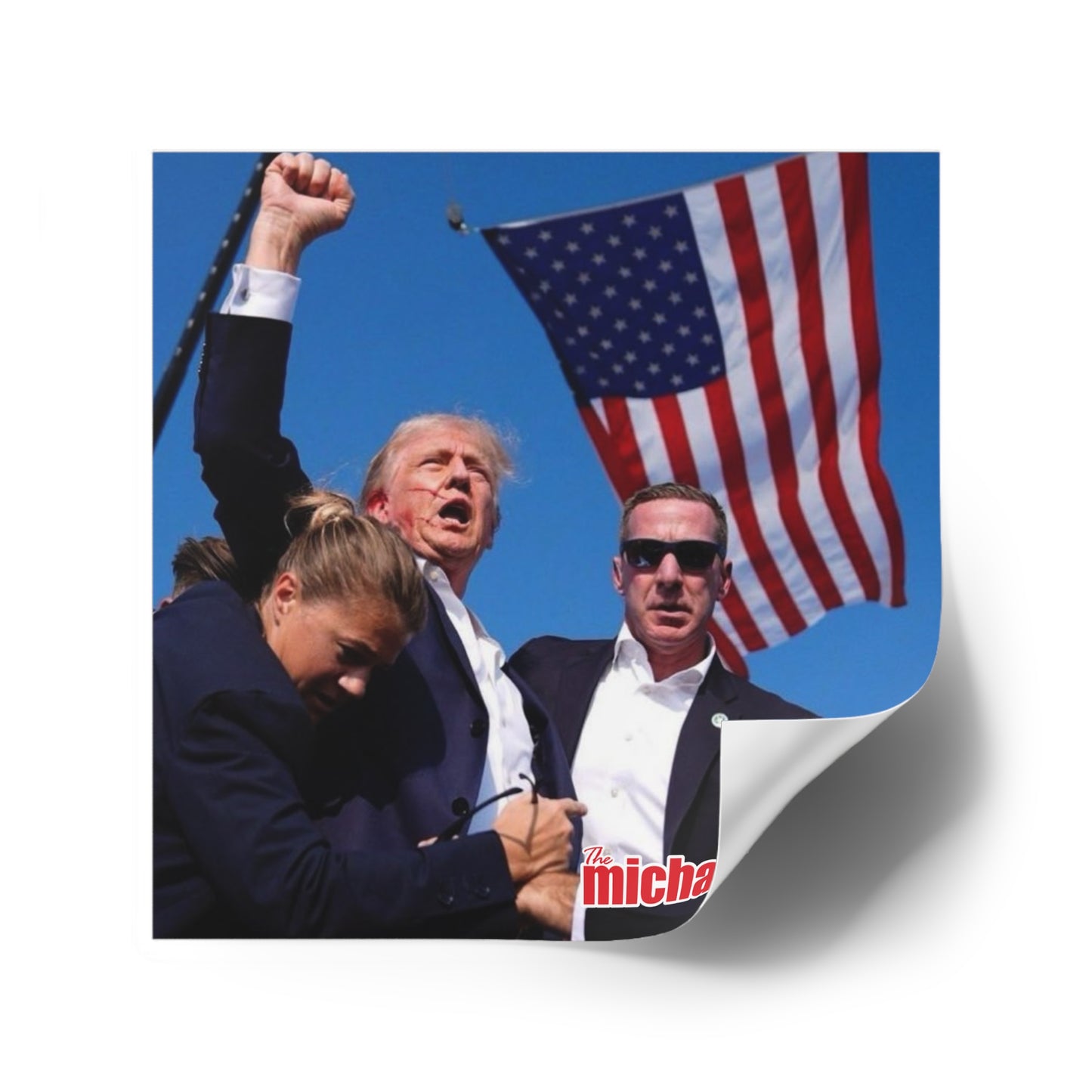 America - Vinyl Stickers (Indoor\Outdoor Rated)