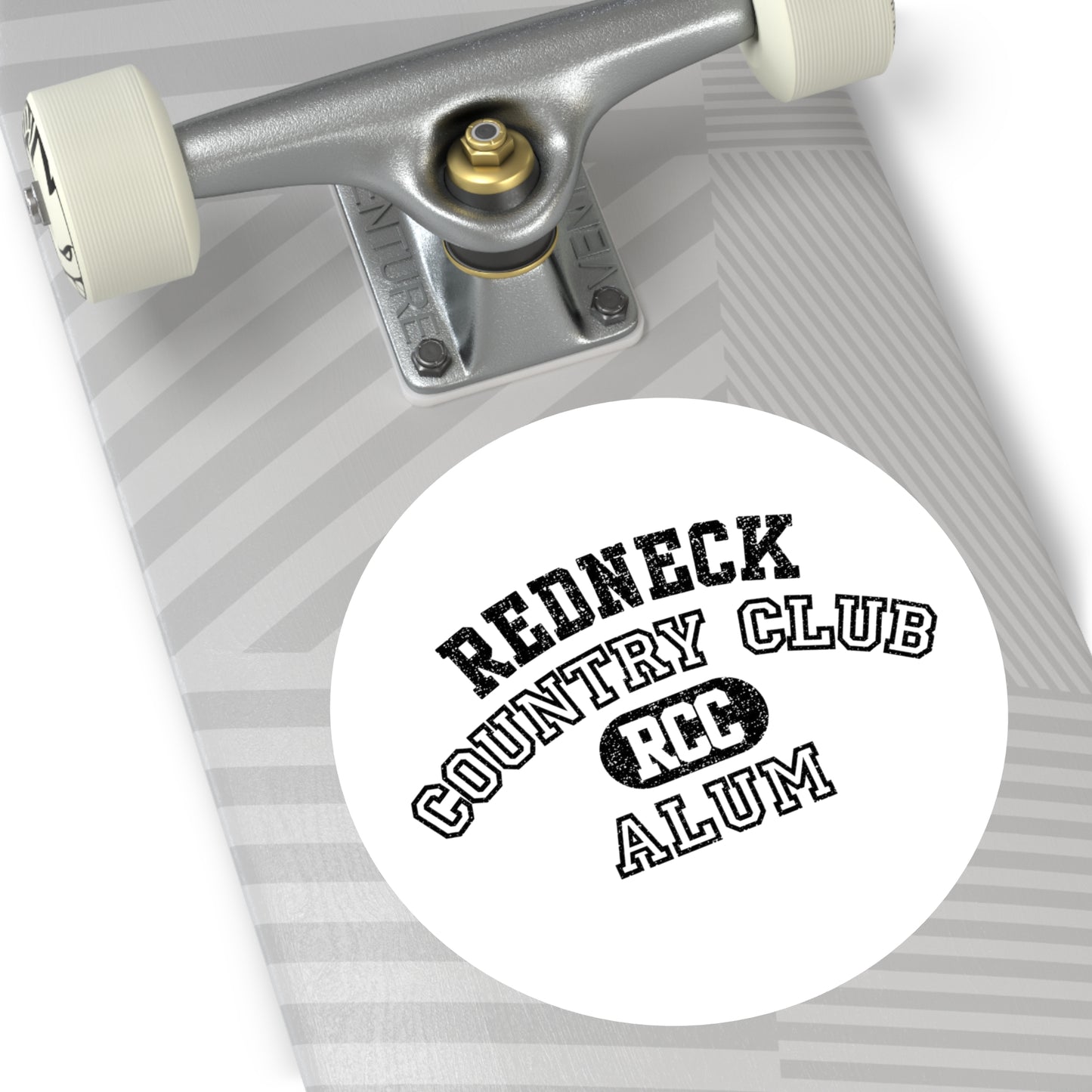 RCC Alum - Round Sticker