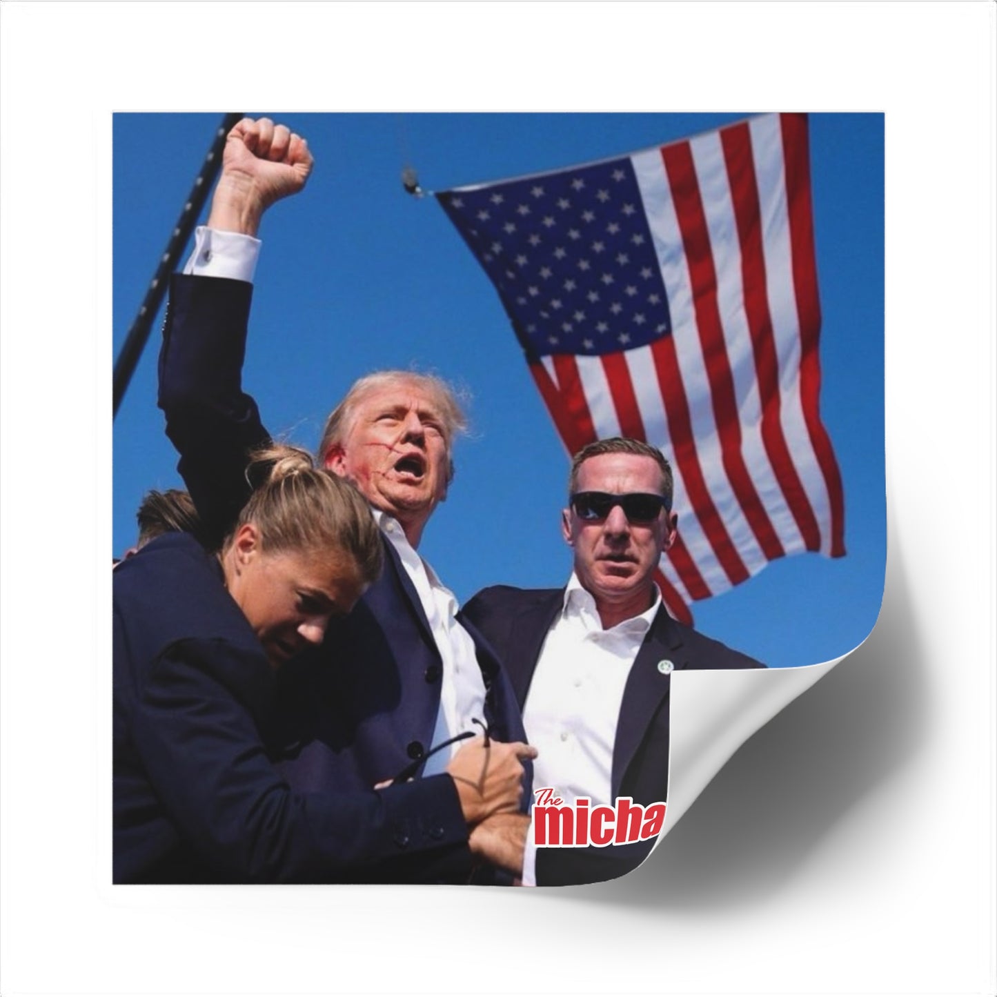America - Vinyl Stickers (Indoor\Outdoor Rated)