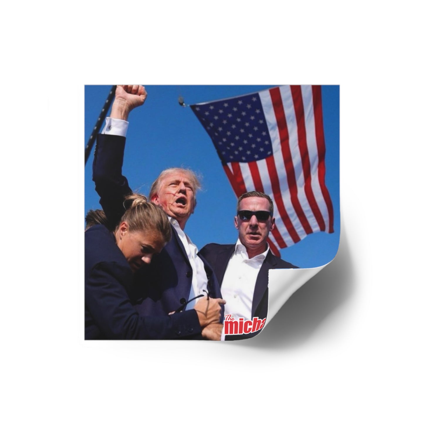 America - Vinyl Stickers (Indoor\Outdoor Rated)