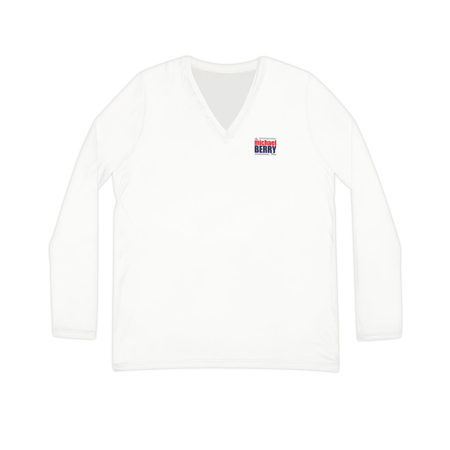 Women's Long Sleeve V-neck Shirt