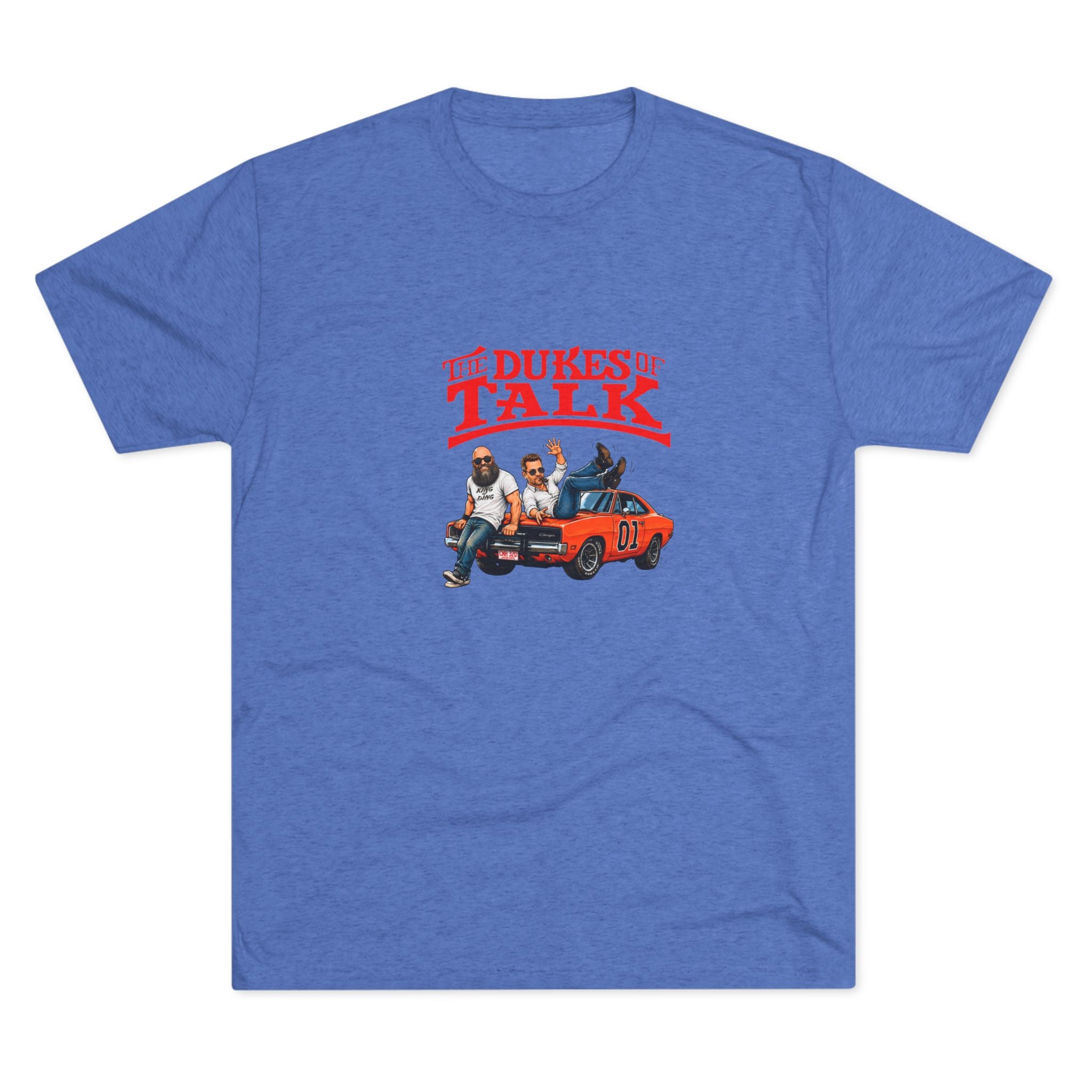 The Dukes of Talk - Tri-Blend Crew Tee – The Michael Berry Show