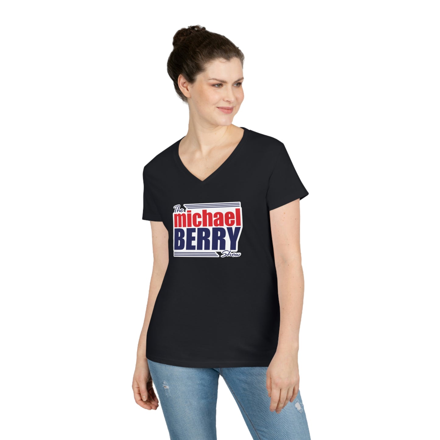 Ladies' V-Neck Sexy T-Shirt