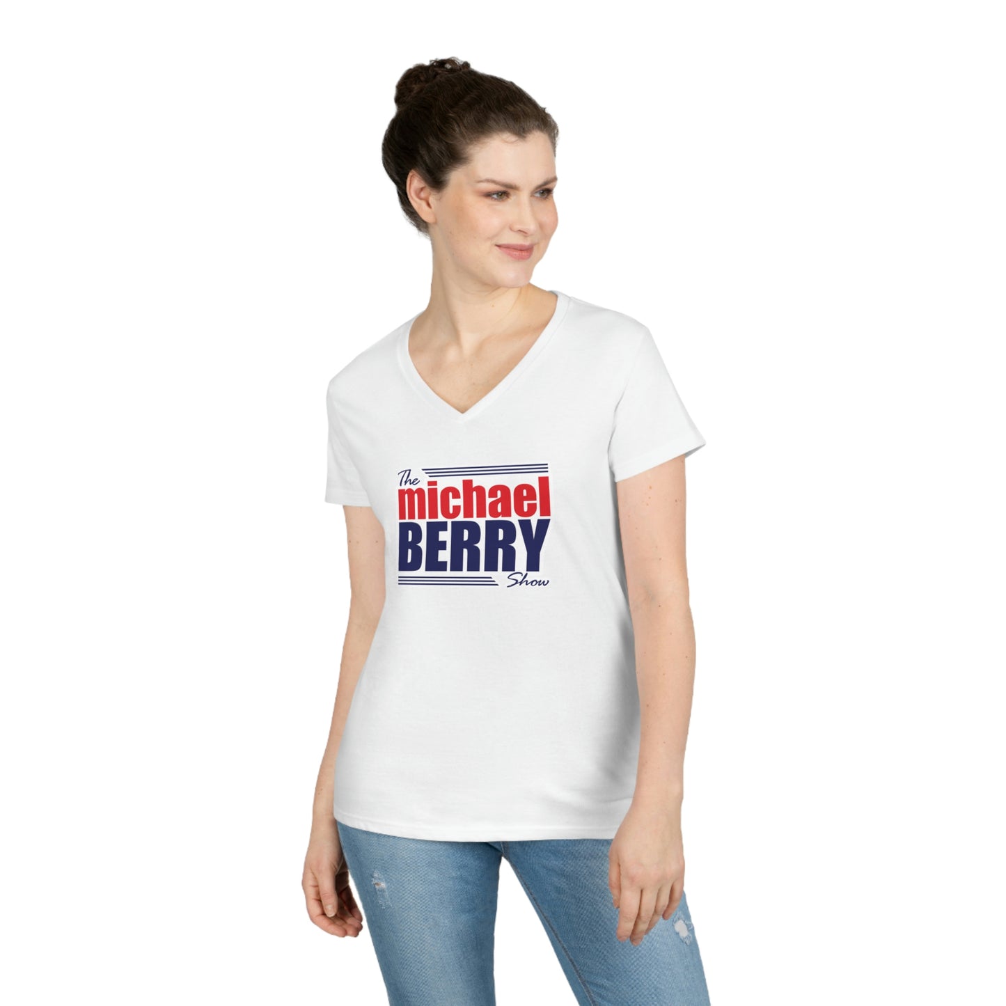 Ladies' V-Neck Sexy T-Shirt
