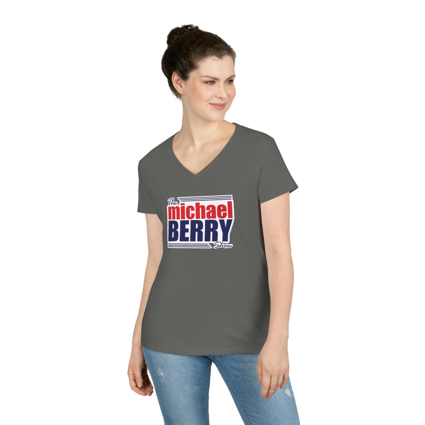 Ladies' V-Neck Sexy T-Shirt