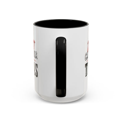 Don't CA my TX - Accent Coffee Mug (11, 15oz)