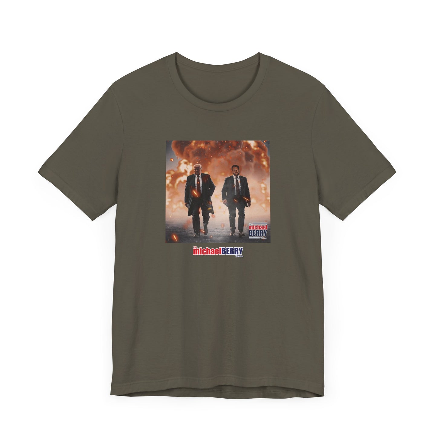 Trump Vance Battle - Men's Short Sleeve Tee