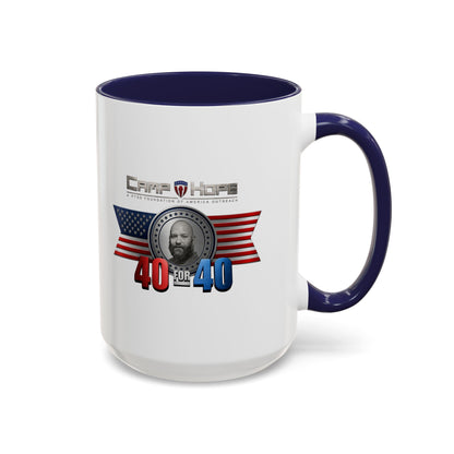 40 for 40 - Coffee Mug, 11oz or 15oz