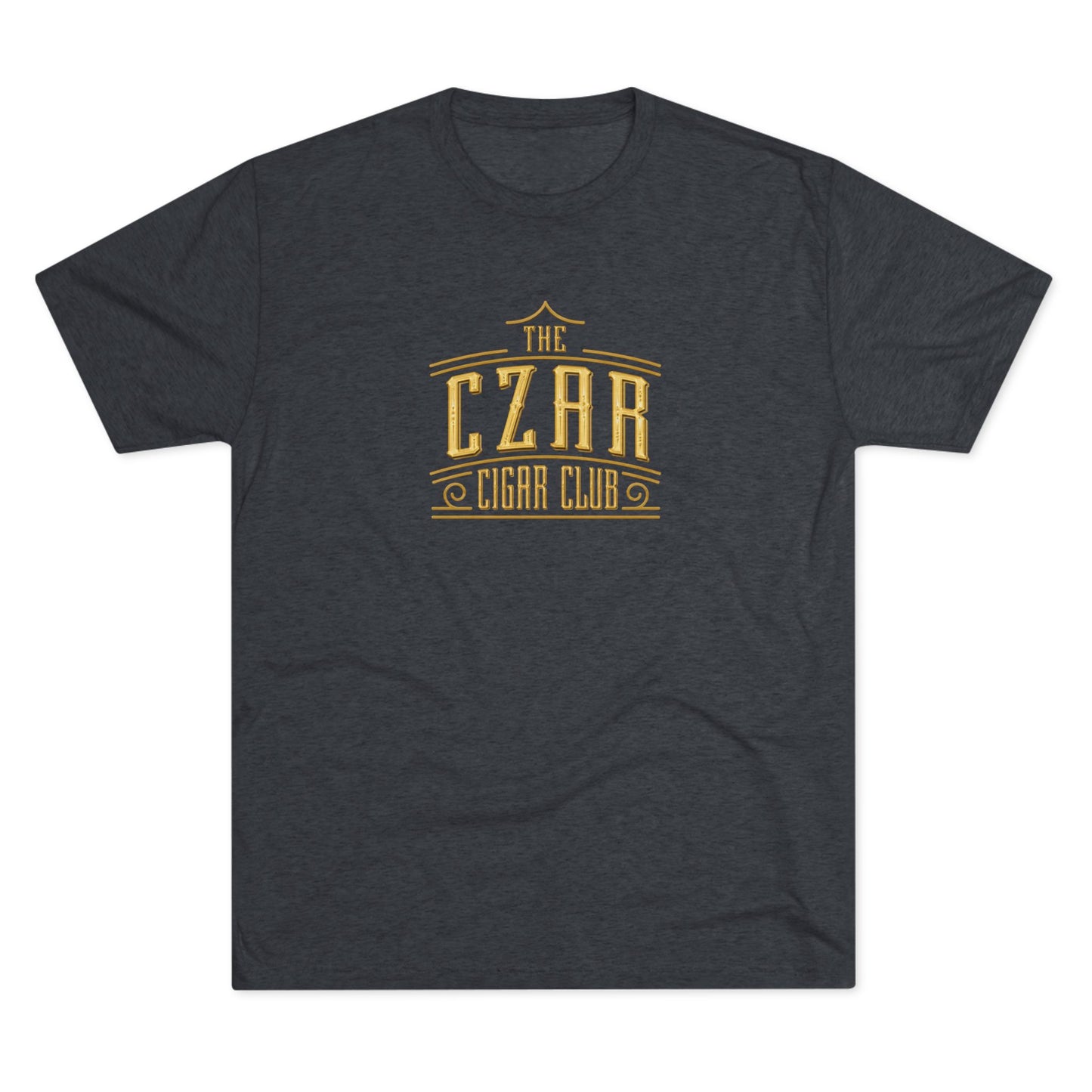 Czar Cigar Club - Tri-Blend Crew Tee