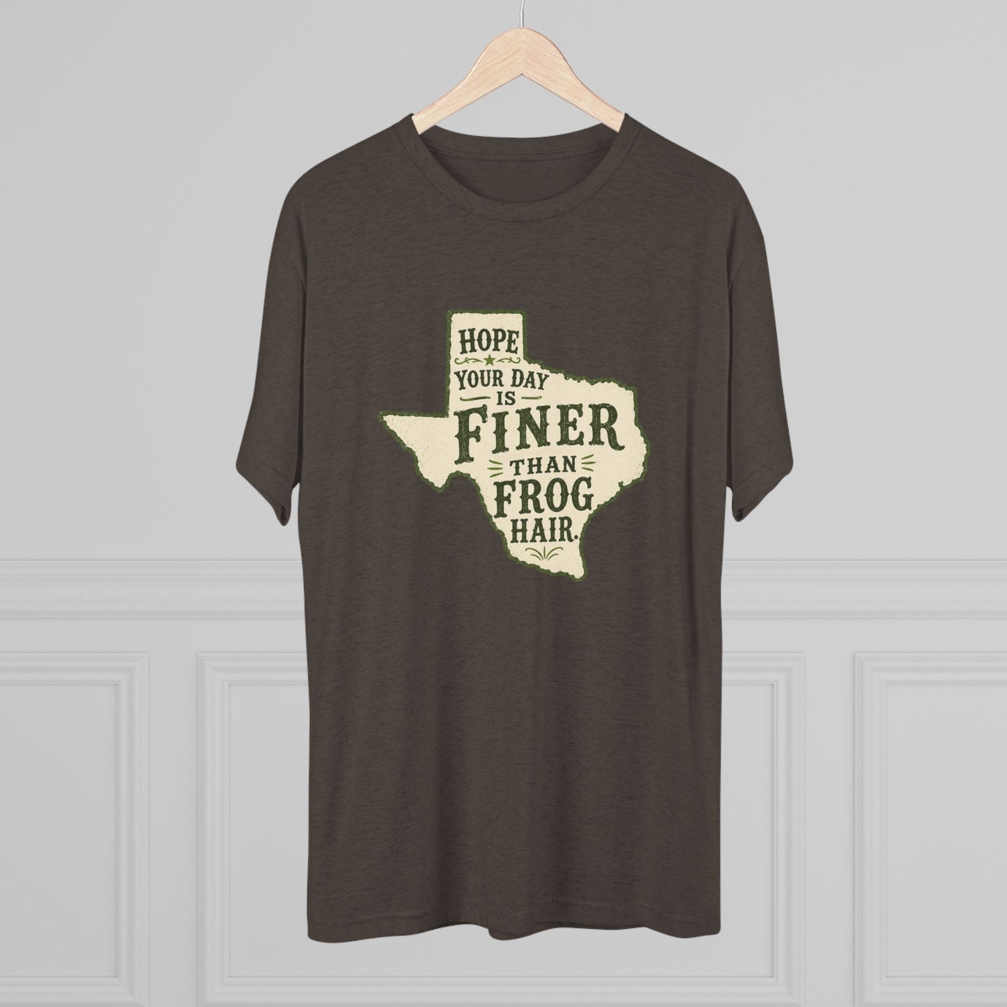 Finer than a Frog Hair - Tri-Blend Crew Tee