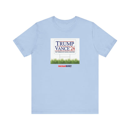 Trump Vance Sign - Men's Short Sleeve Tee