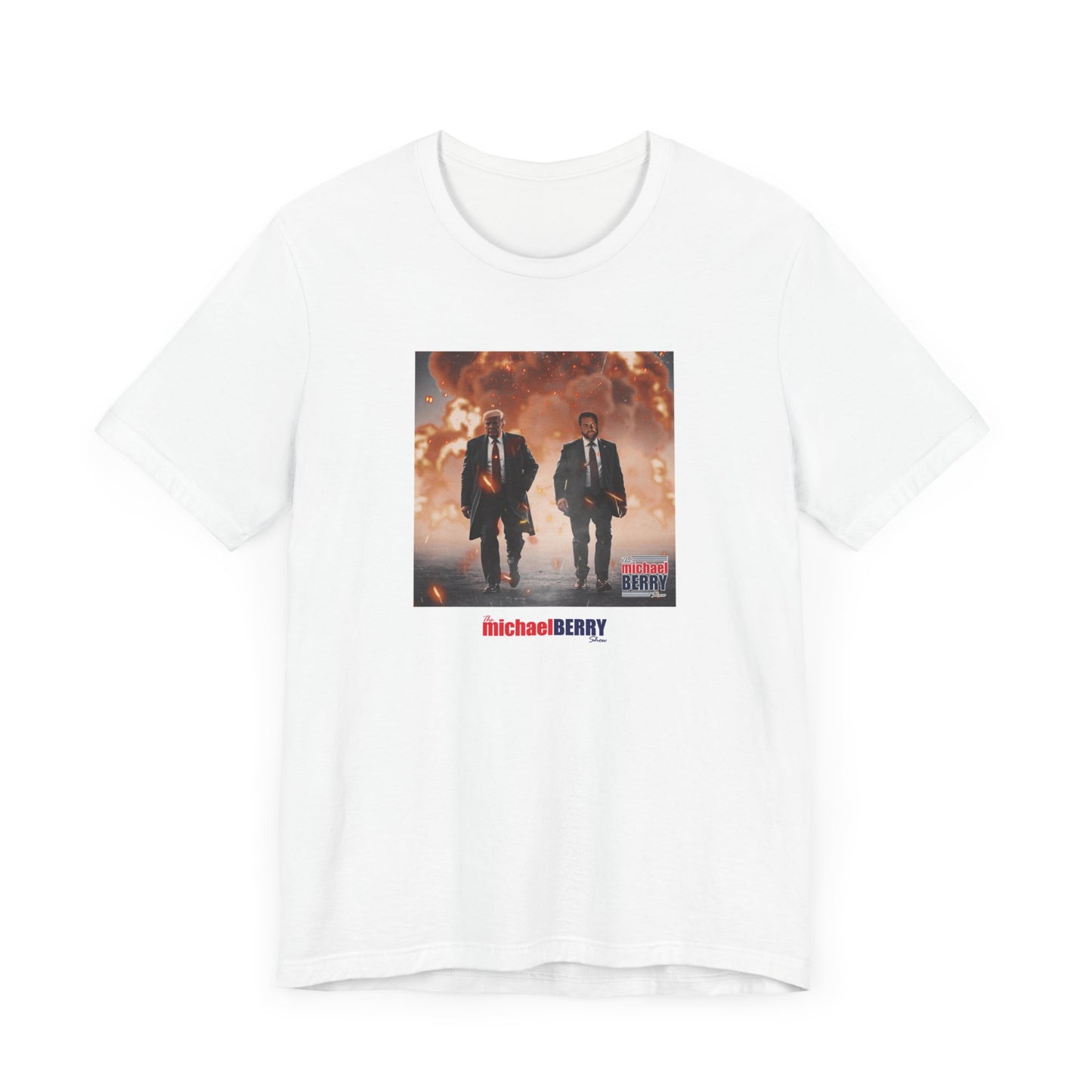 Trump Vance Battle - Men's Short Sleeve Tee