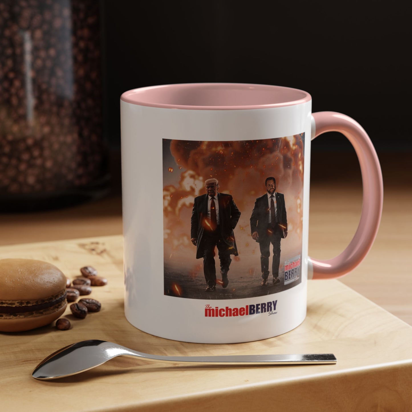 Trump Vance Battle - Coffee Mug, 11oz