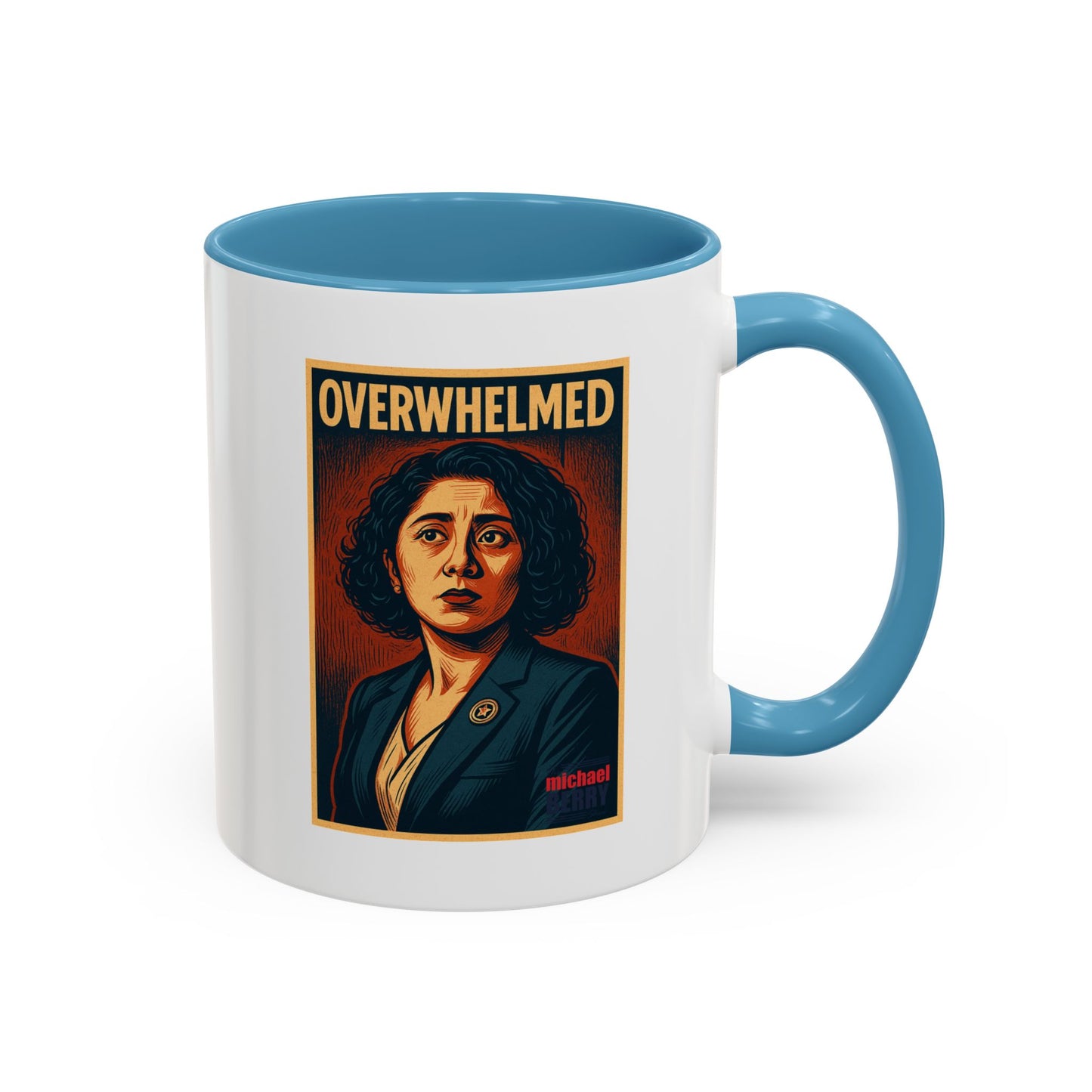 Overwhelmed - Coffee Mug, 11oz or 15oz