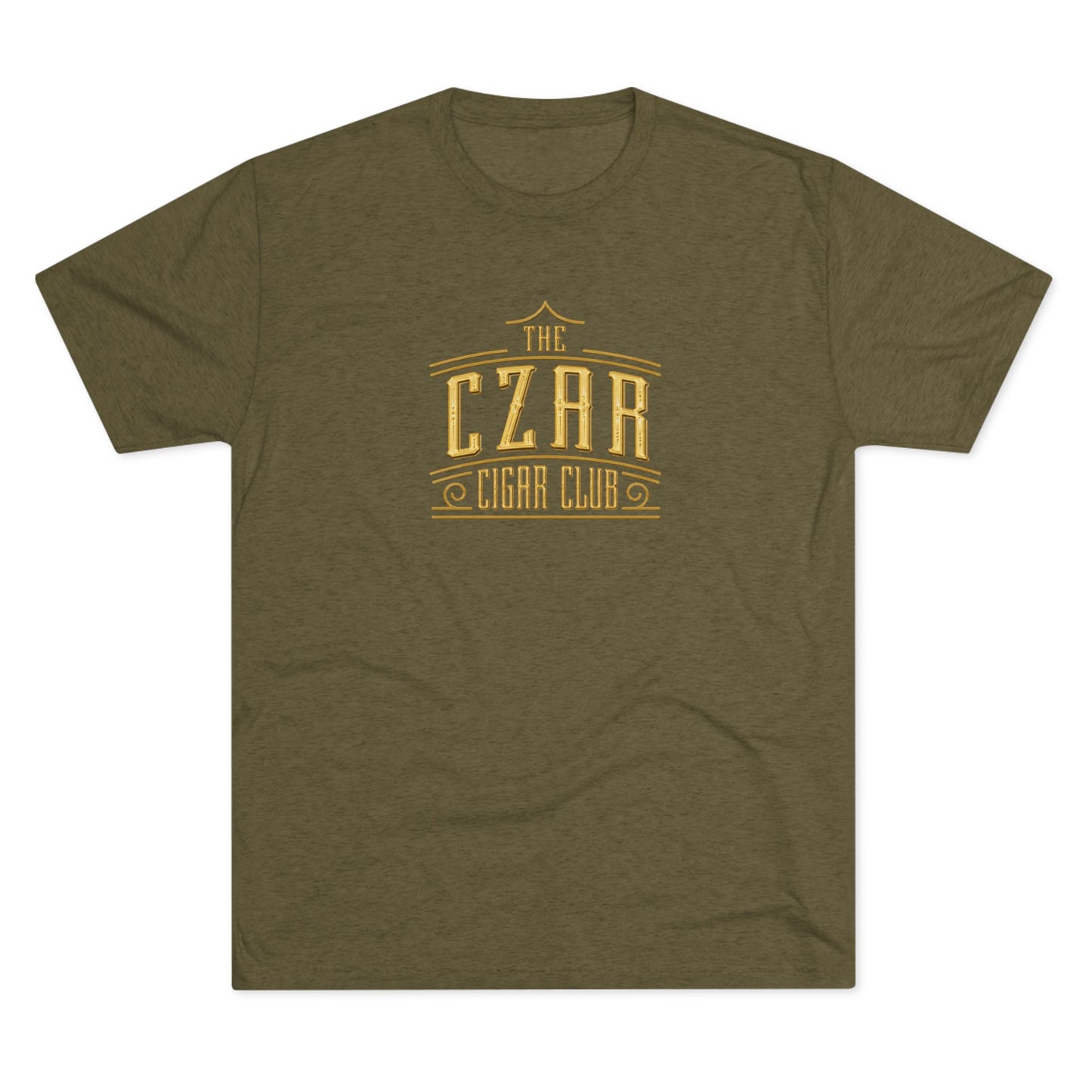 Czar Cigar Club - Tri-Blend Crew Tee