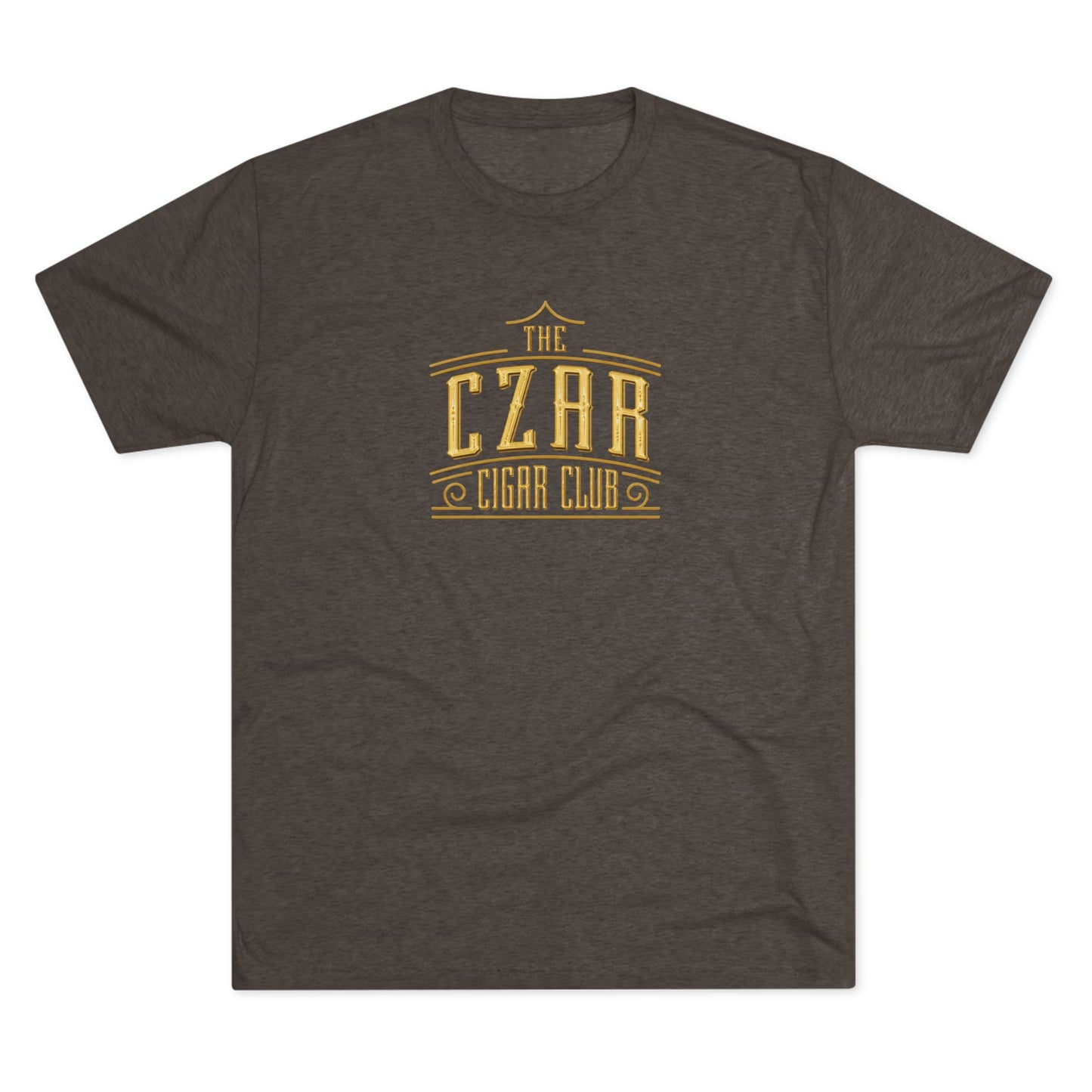 Czar Cigar Club - Tri-Blend Crew Tee