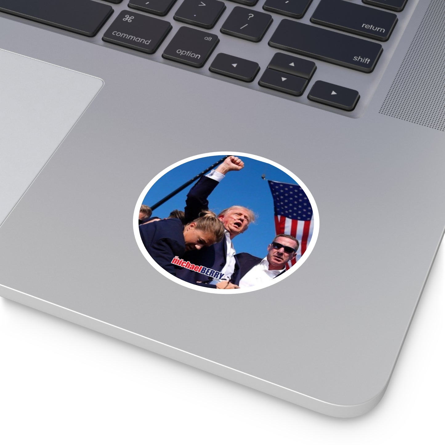 America - Hardhat Round Stickers (ii)