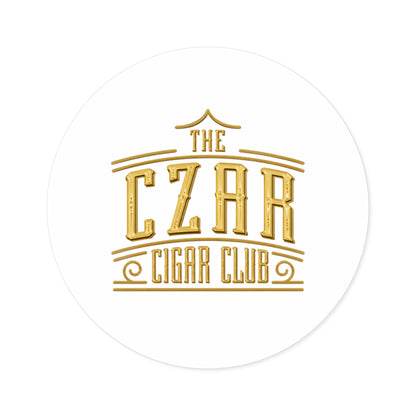 Czar Cigar Club - Round Sticker