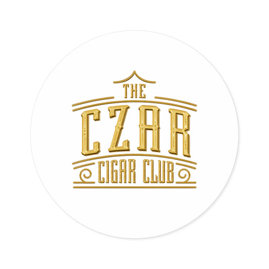 Czar Cigar Club - Round Sticker