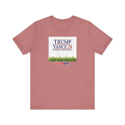 Trump Vance Sign - Men's Short Sleeve Tee