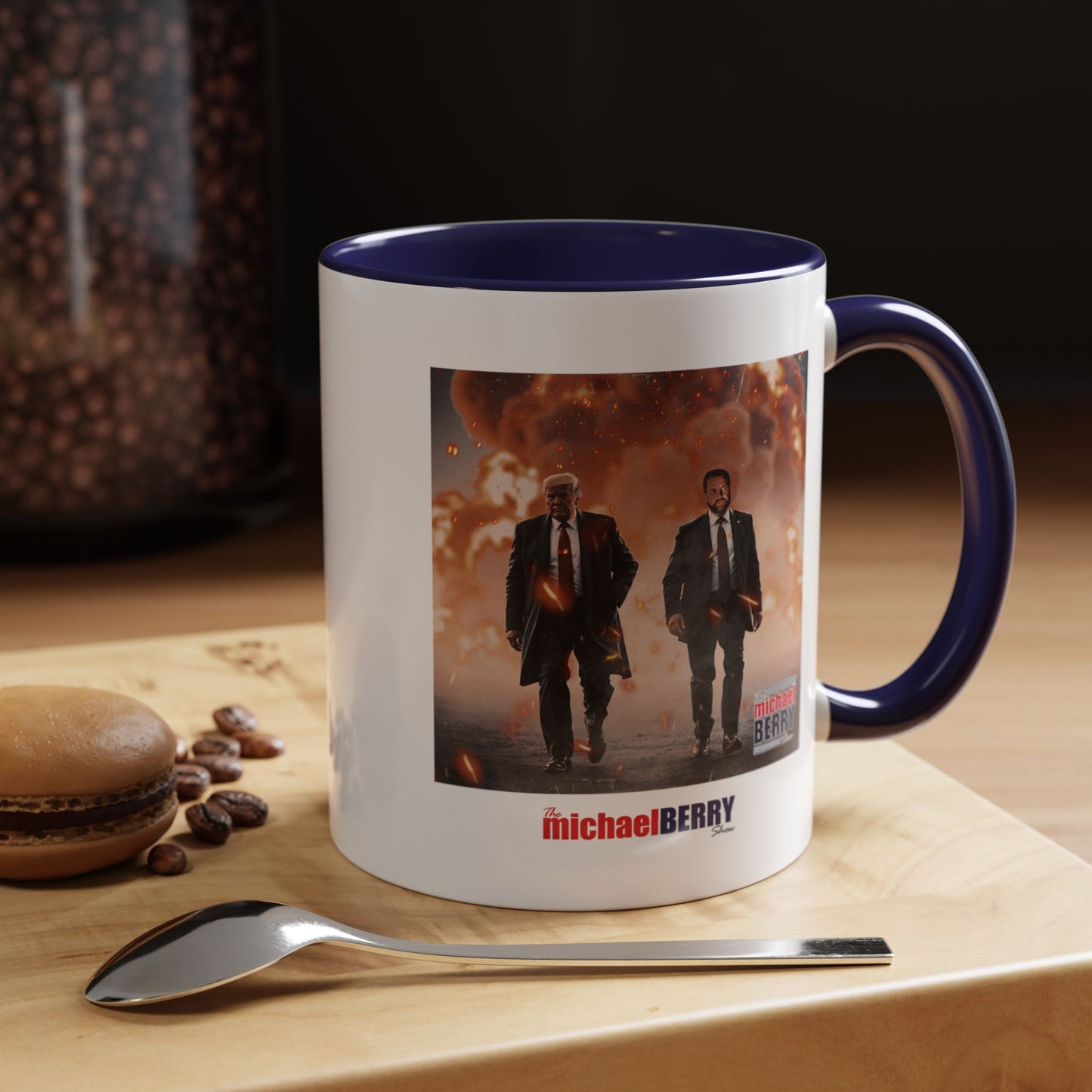 Trump Vance Battle - Coffee Mug, 11oz