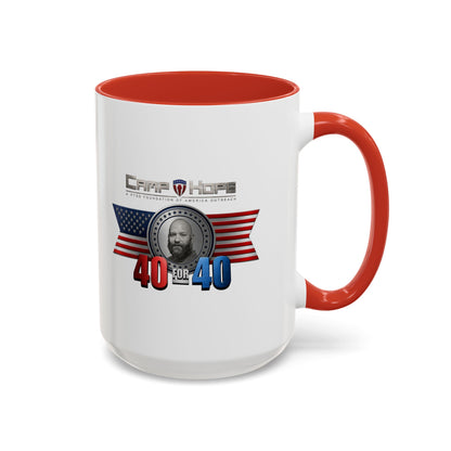 40 for 40 - Coffee Mug, 11oz or 15oz