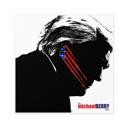 Trump's Scar - Vinyl Stickers (Indoor\Outdoor Rated)