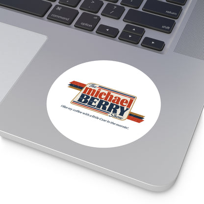 Coffee with Czar - Round Sticker