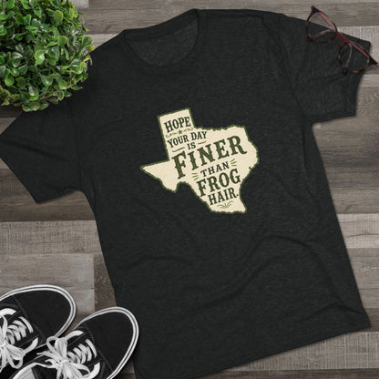 Finer than a Frog Hair - Tri-Blend Crew Tee