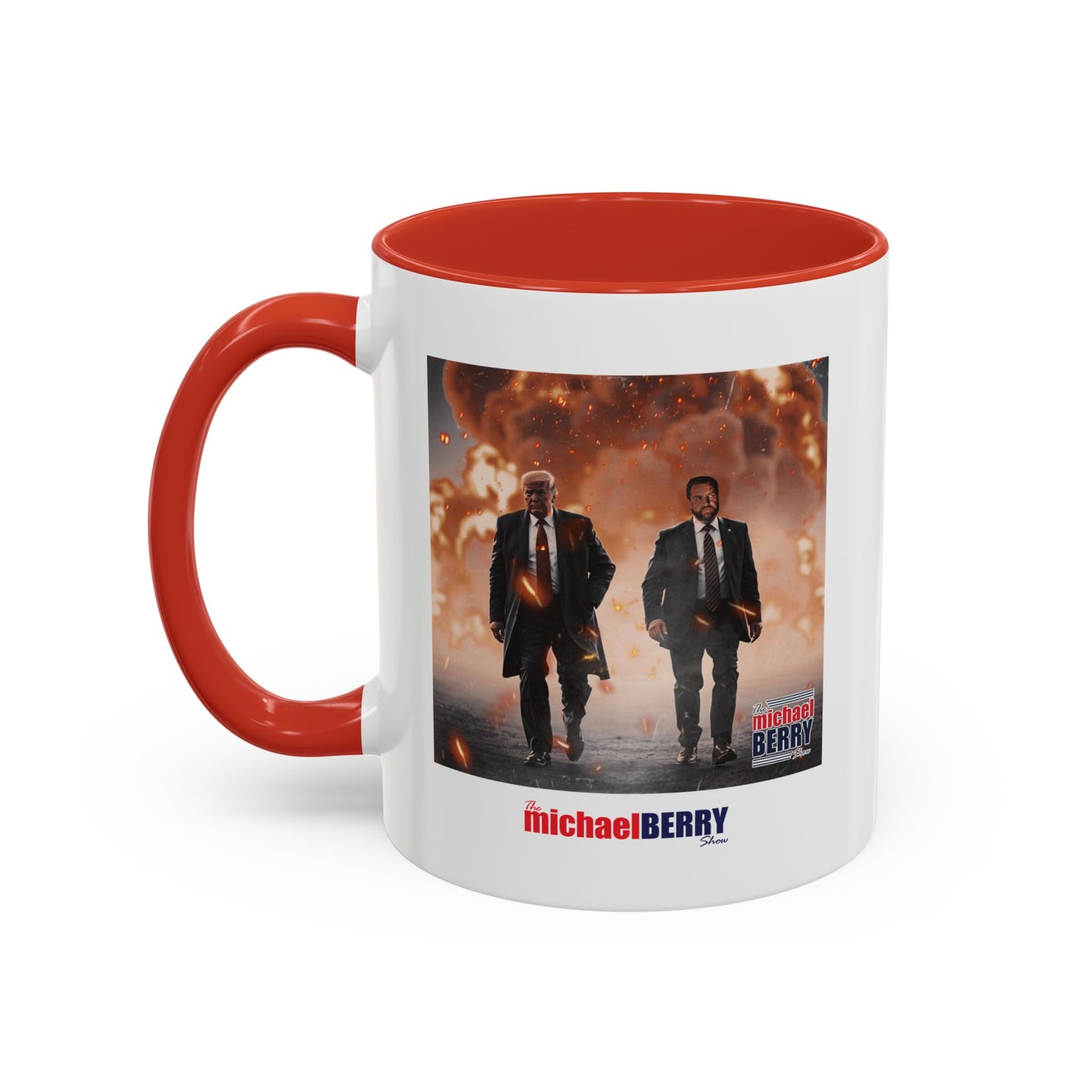 Trump Vance Battle - Coffee Mug, 11oz