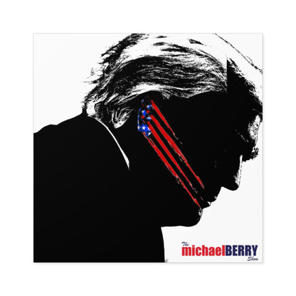 Trump's Scar - Vinyl Stickers (Indoor\Outdoor Rated)